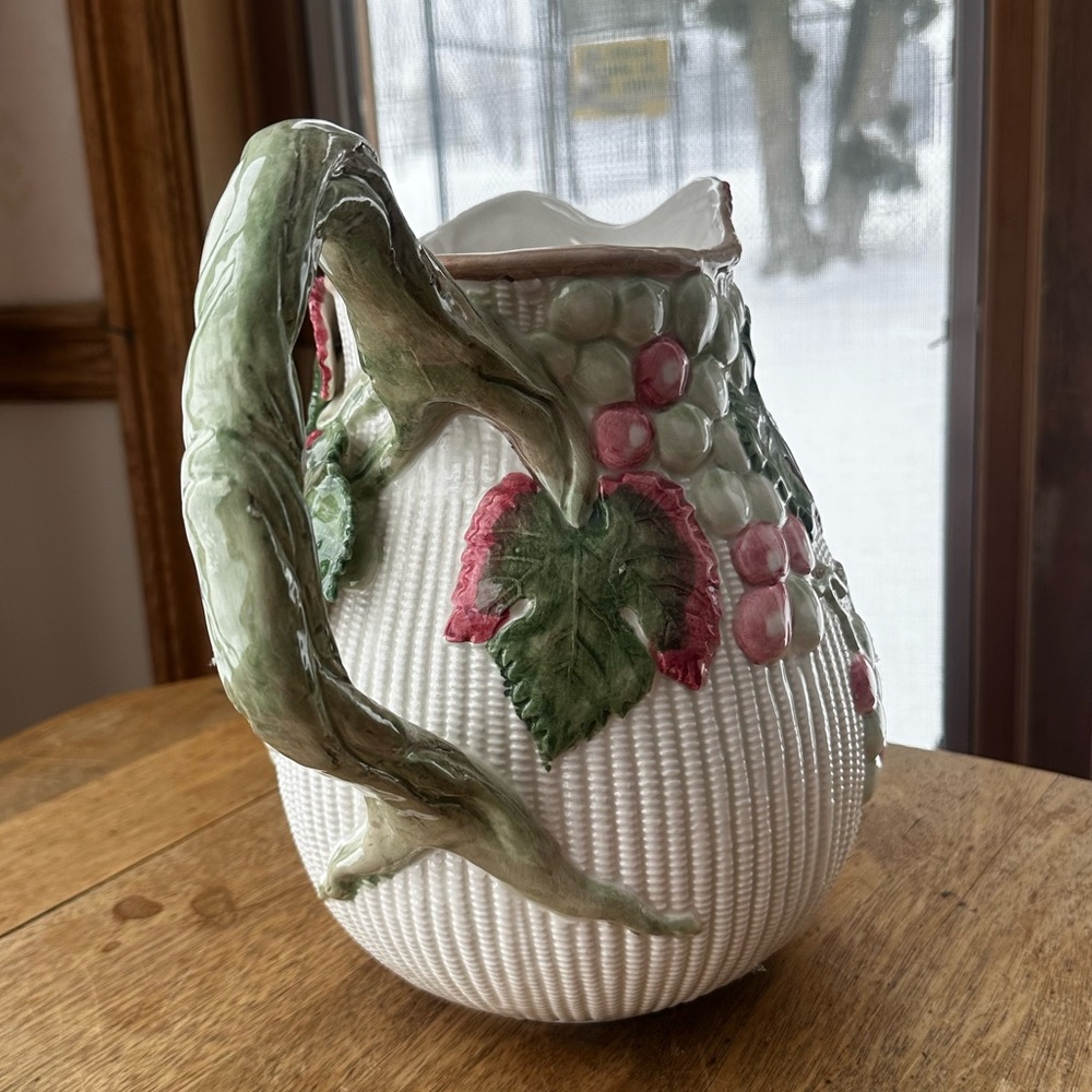 VINTAGE & RARE Fitz and Floyd Pitcher 1988 - Picture 4 of 7